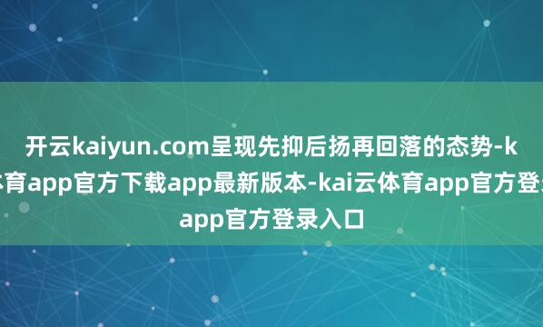 开云kaiyun.com呈现先抑后扬再回落的态势-kai云体育app官方下载app最新版本-kai云体育app官方登录入口